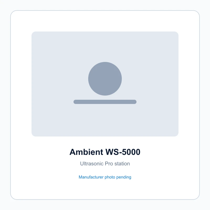 Ambient Weather WS-5000 Ultrasonic Pro thumbnail